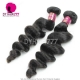 1 Bundle Virgin Brazilian Loose Wave Hair Extensions 14A Royal Grade Wholesale Brazilian Double Weft Loose Curly Weaving