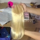 Best Match 4x4/5x5 Top Lace Closure With 3 or 4 Bundle #613 Blonde 14A Royal Grade Virgin Remy Hair Silky Straight Hair Extensions