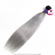 Ombre Color T1B/Grey# 1 Bundle Virgin Cambodian Straight  Hair Ombre Silver Grey Weave