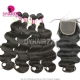 Best Match 4x4/5x5 Top Lace Closure With 3 or 4 Bundles 13A Standard Grade Virgin Hair Malaysian Body Wave Human Hair Extenions