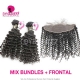 13x4/13x6 Lace Frontal With 3 or 4 Bundle 14A Royal Grade Virgin European Deep Curly Human Hair Extensions