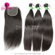 Best Match 4x4/5x5 Top Lace Closure With 3 or 4Bundles 13A Standard Grade Virgin Remy Hair Brazilian Silky Straight Hair Extensions