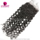 5x5 Lace Top Closure Italian Curl Natural Color Virgin Human Hair