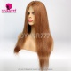 Color 30# Lace Frontal Wig 180% Density Lace Wig Straight Hair 100% Virgin Human Hair