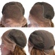 (BOGO Buy one get one Free)Color 4# 13*4 Lace Front Wigs Straight Hair 130% Density Top Quality Virgin Human Hair With Elastic Band 
