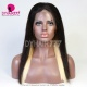 Hidden Glam Color Lace Frontal Wigs 180% Density Straight Hair Virgin Human Hair