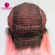 150% Density Bob Lace Front Wig Ombre Color Straight Hair Virgin Human Lace Wig