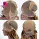 Highlights P4/27 Blunt Cut Short Bob Wigs 250% Density Straight Hair 100% Human Hair Lace Frontal Wigs
