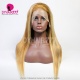 Highlights Piano Color P30/613 Lace Frontal Wigs 180% Density Body Wave Straight Hair Virgin Human Hair