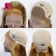 Highlights Piano Color P30/613 Lace Frontal Wigs 180% Density Body Wave Straight Hair Virgin Human Hair